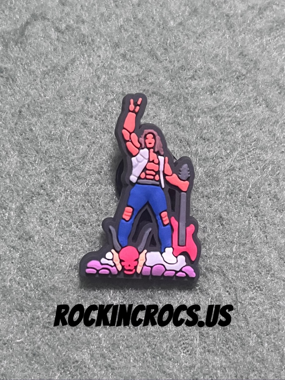Into the Upside Down Croc Charm